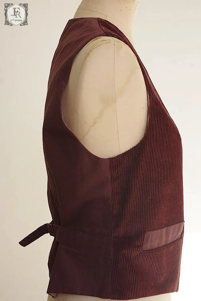 ヴィンテージジレ　vêtement vintage  gilet 3 .FR a l'epoque