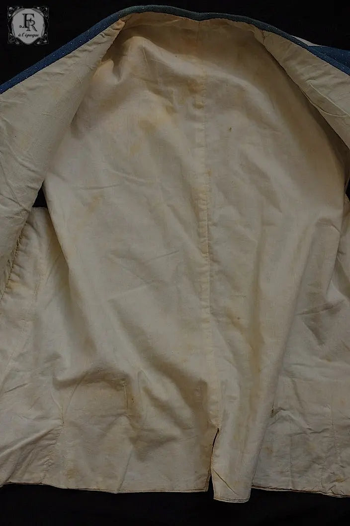 アンティークジレ　vêtement　antique  gilet pour monsieur1 .FR a l'epoque