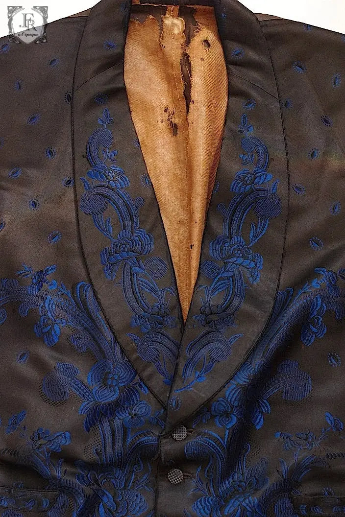アンティークジレ　vêtement　antique  gilet pour monsieur2 .FR a l'epoque
