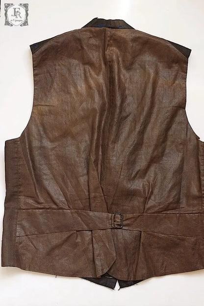 アンティークジレ　vêtement　antique  gilet pour monsieur2 .FR a l'epoque