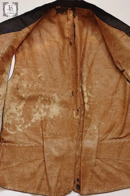 アンティークジレ　vêtement　antique  gilet pour monsieur2 .FR a l'epoque