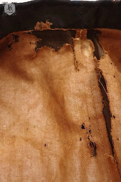 アンティークジレ　vêtement　antique  gilet pour monsieur2 .FR a l'epoque