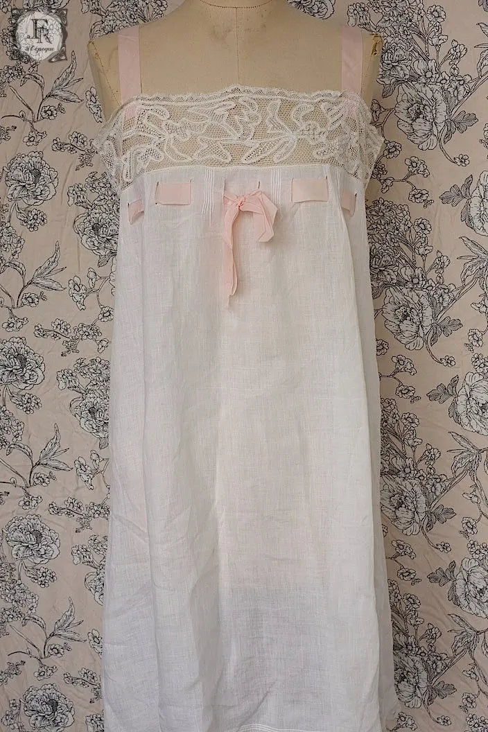 フランスアンティークレースワンピース