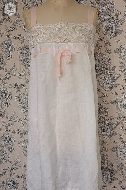 フランスアンティークレースワンピース