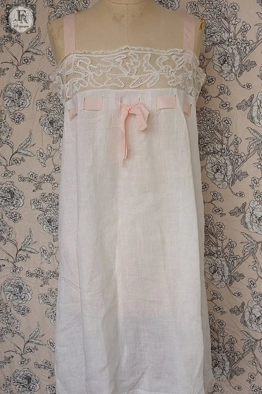 フランスアンティークレースワンピース