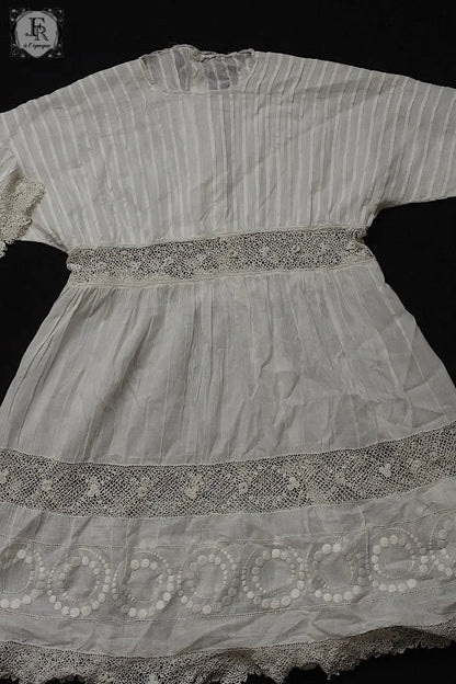 フランスアンティーク子供服ワンピース