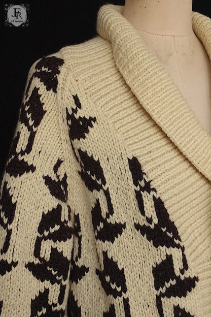 ヴィンテージニット vêtement vintage アウター .FR a l'epoque