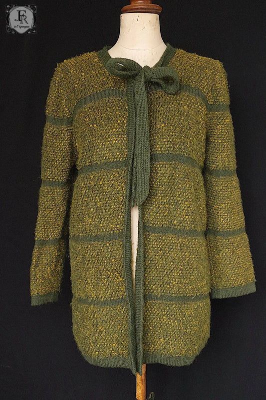 ヴィンテージニット vêtement vintage リボン .FR a l'epoque