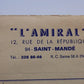 ヴィンテージ紙  vintage Carnet de Notes メモ .FR a l'epoque