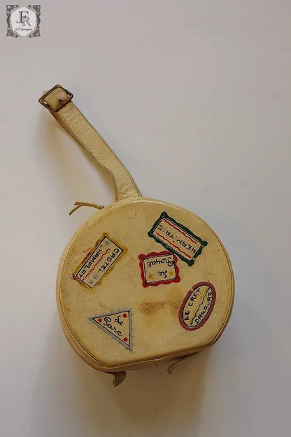 ヴィンテージポーチ　vintage petit sac souvenir .FR a l'epoque