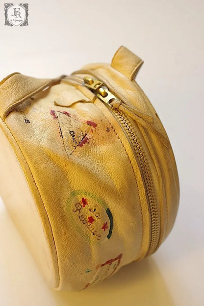 ヴィンテージポーチ　vintage petit sac souvenir .FR a l'epoque