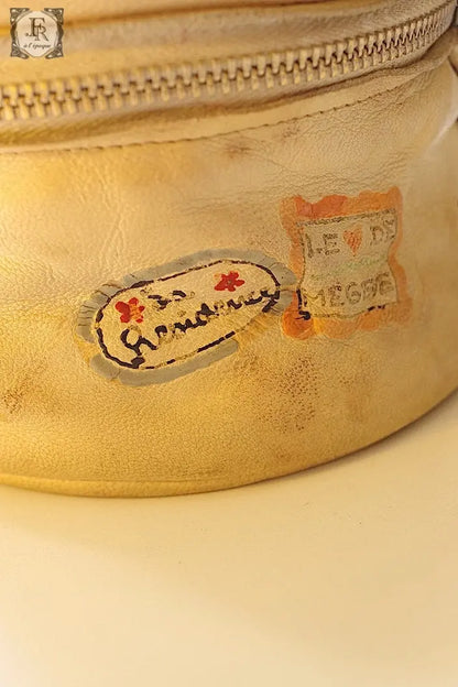 ヴィンテージポーチ　vintage petit sac souvenir .FR a l'epoque