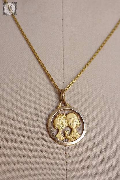 ヴィンテージペンダント vintage peynet .FR a l'epoque