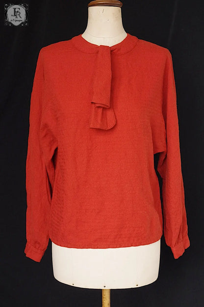 ヴィンテージブラウス　vintage vêtement   blouse .FR a l'epoque