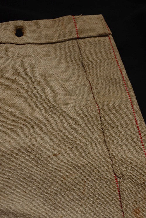 antique sac アンティークリネン袋　ラマス