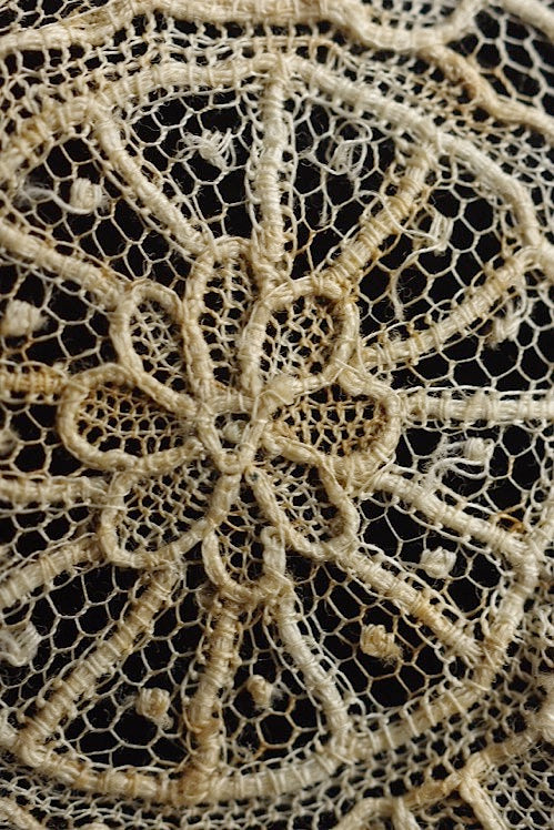 dentelle antique antique lace mouchoir