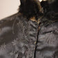 vêtement antique black jacket petit fur