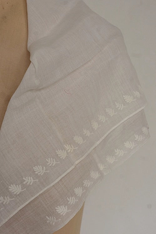 dentelle antique antique lace embroidery fichu