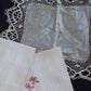 dentelle antique mouchoir antique embroidery handkerchief set 4