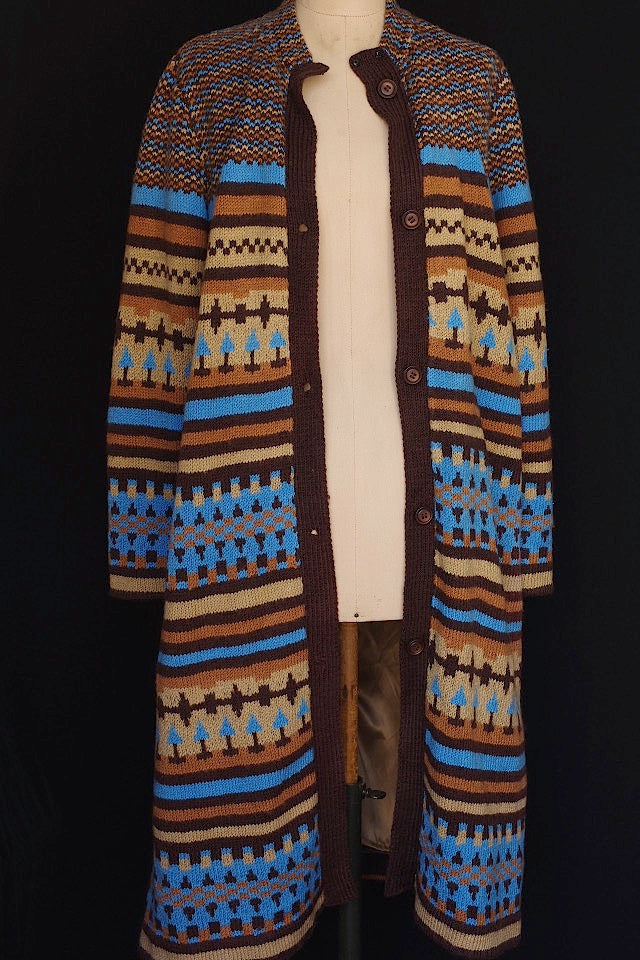 vetement vintage vintage knit coat 1