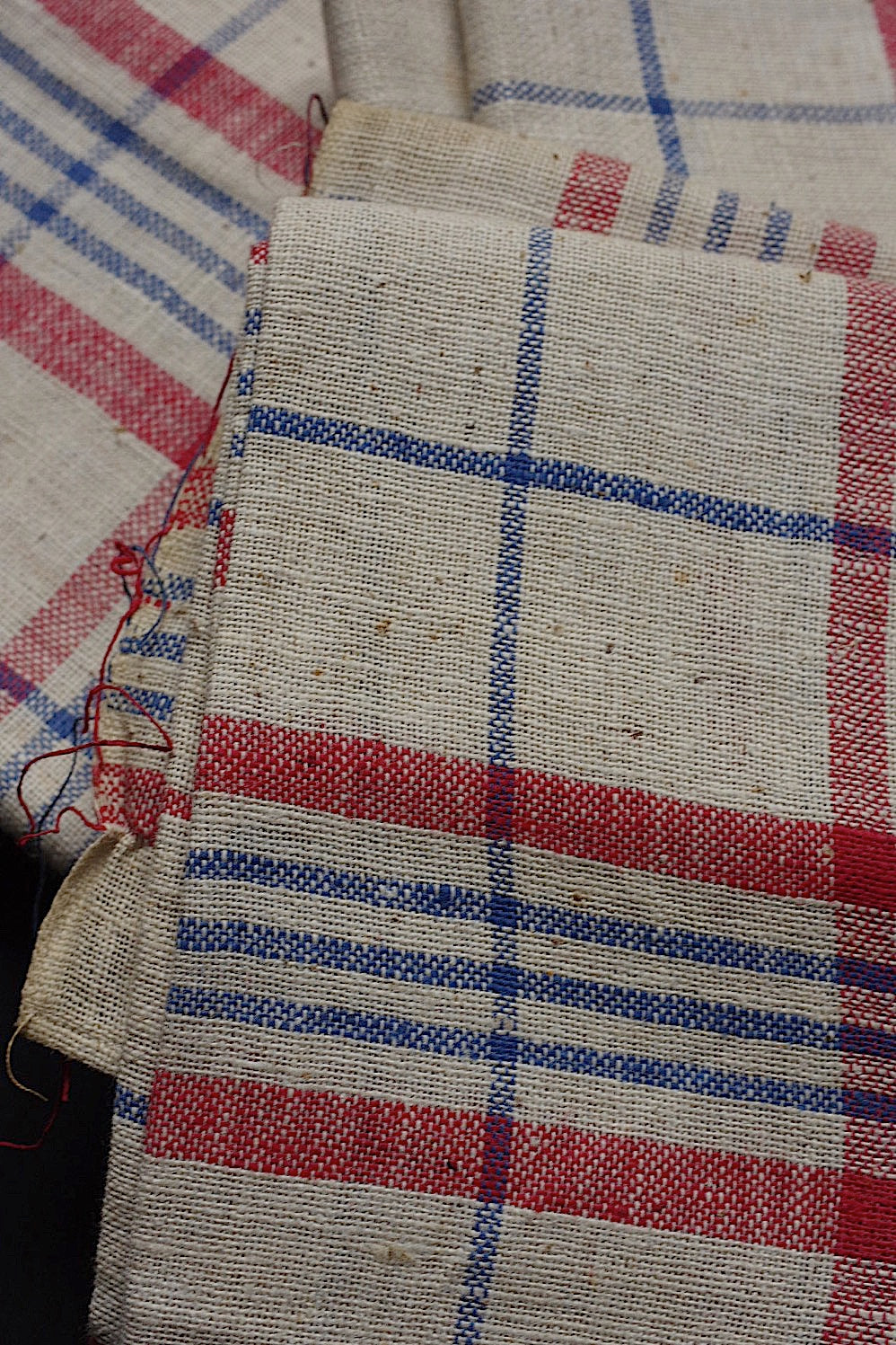 napperon antique serviette en lin ancien 