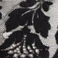 dentelle antique antique lace blonde black 