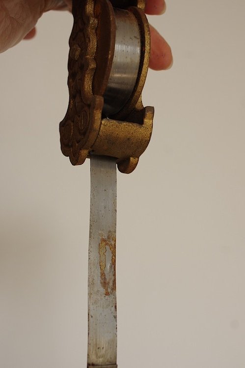 lustre suspension antique hanging bracket right