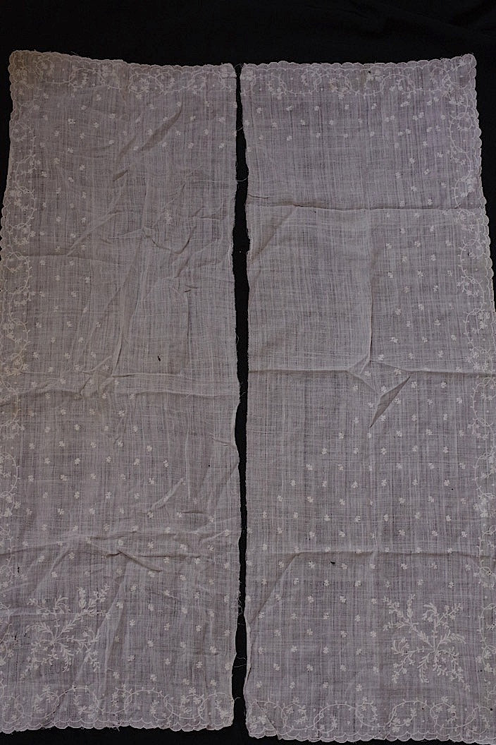 dentelle ancienne antique antique lace broderie haggis 