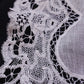 dentelle ancienne antique antique lace handkerchief 2 pieces 