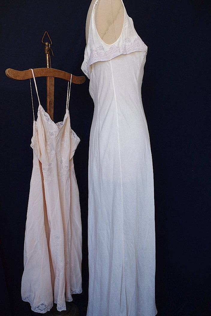 vêtement　antique アンティークシルクワンピース　lot1
