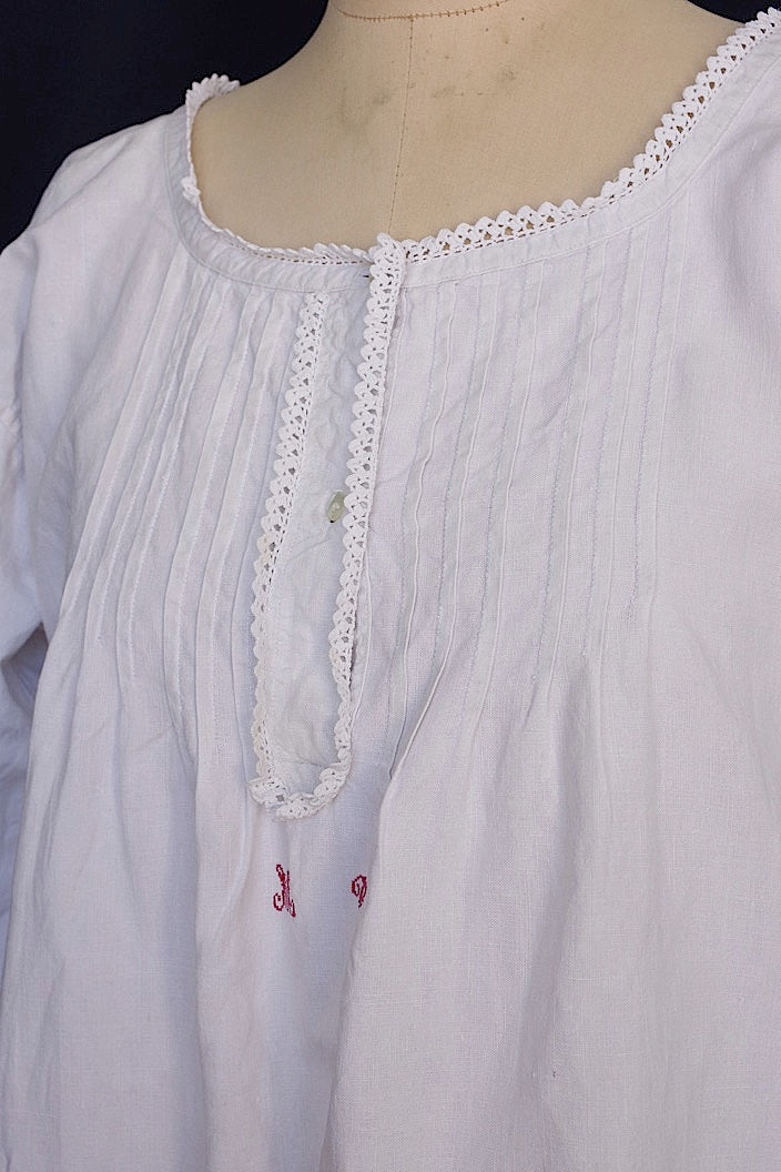 vêtement antique アンティークリネンワンピース2