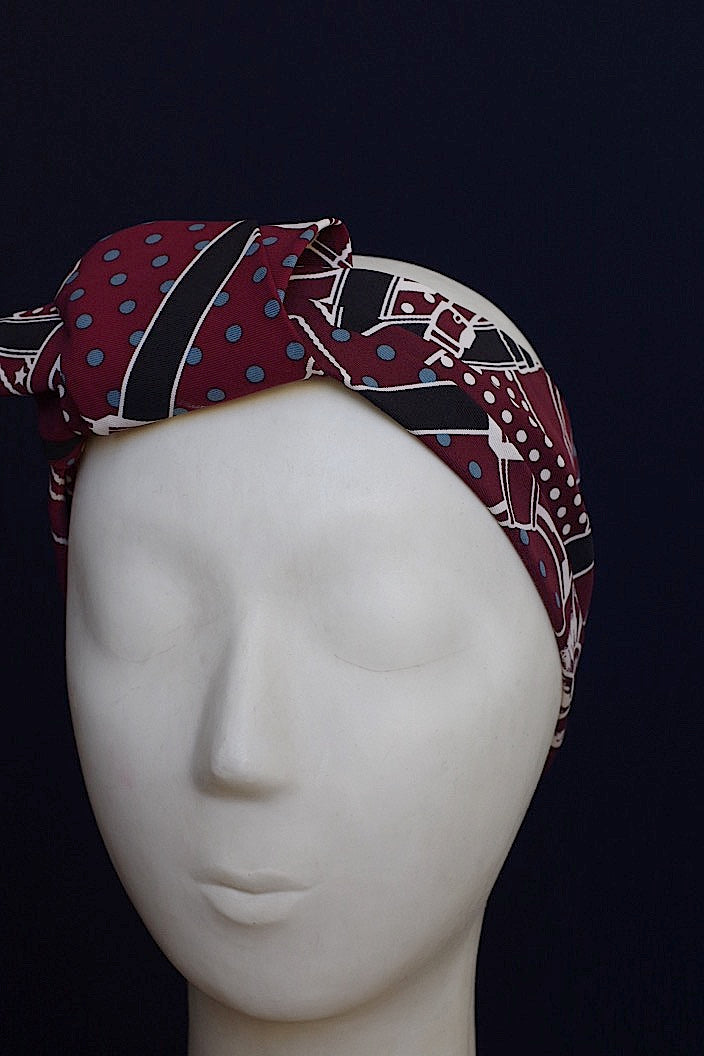 Hair band　vintage Hermès ヴィンテージヘアーバンド　エルメス .FR a l'epoque