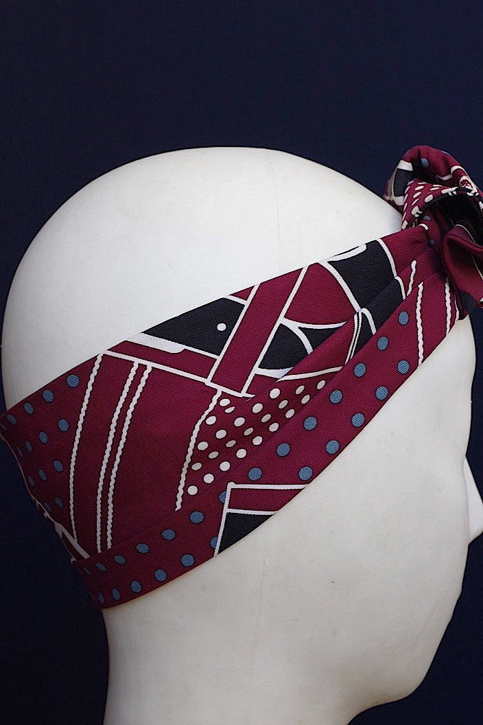 Hair band　vintage Hermès ヴィンテージヘアーバンド　エルメス .FR a l'epoque