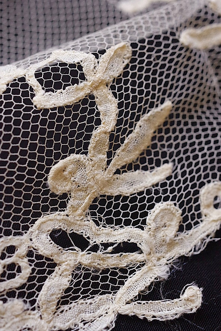 dentelle antique antique lace 6 pieces 