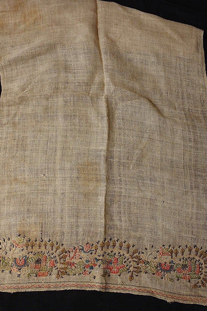 tissu oriental antique アンティークオリエンタル刺繍生地 .FR a l'epoque