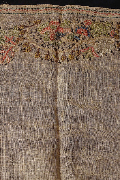 tissu oriental antique アンティークオリエンタル刺繍生地 .FR a l'epoque