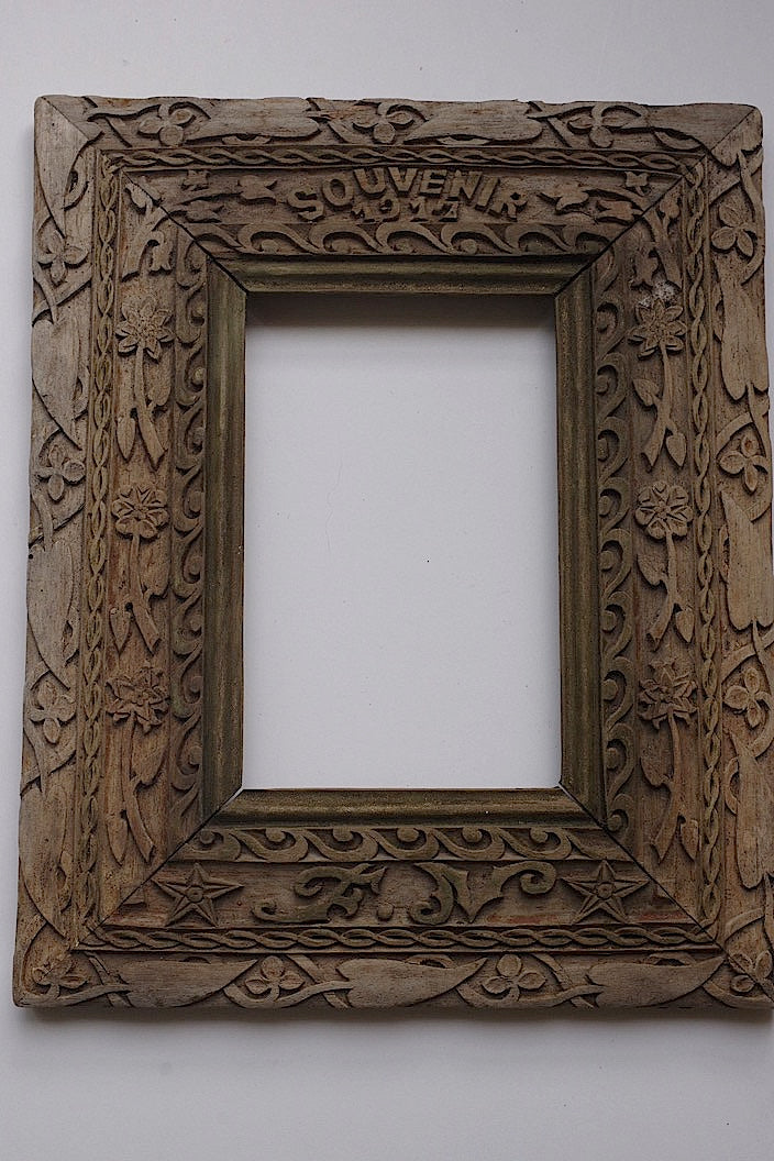 cadre antique antique wooden frame 1 