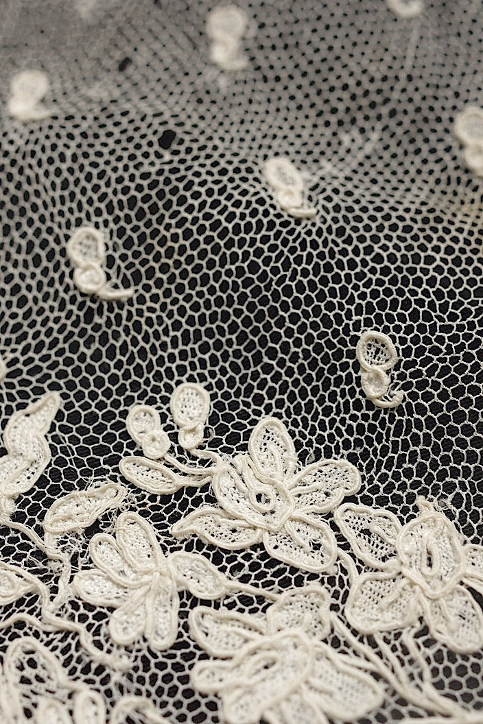 dentelle antique アンティークレース　アランソンlot 2 .FR a l'epoque