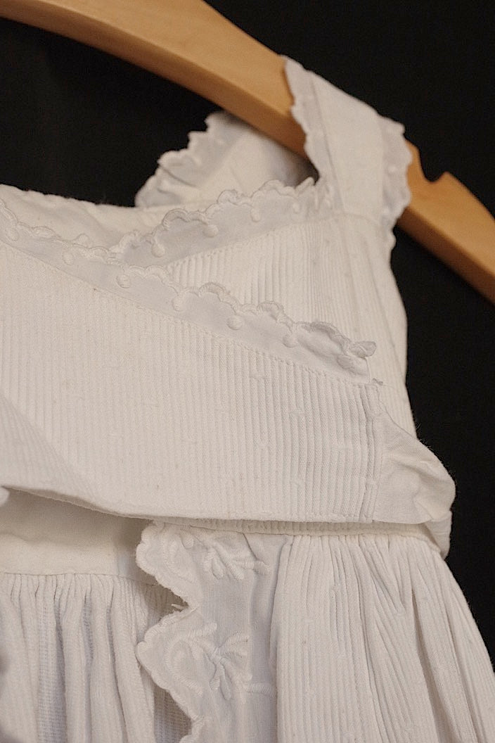 vêtement antique アンティーク子供服ワンピース　robes de baptême　2