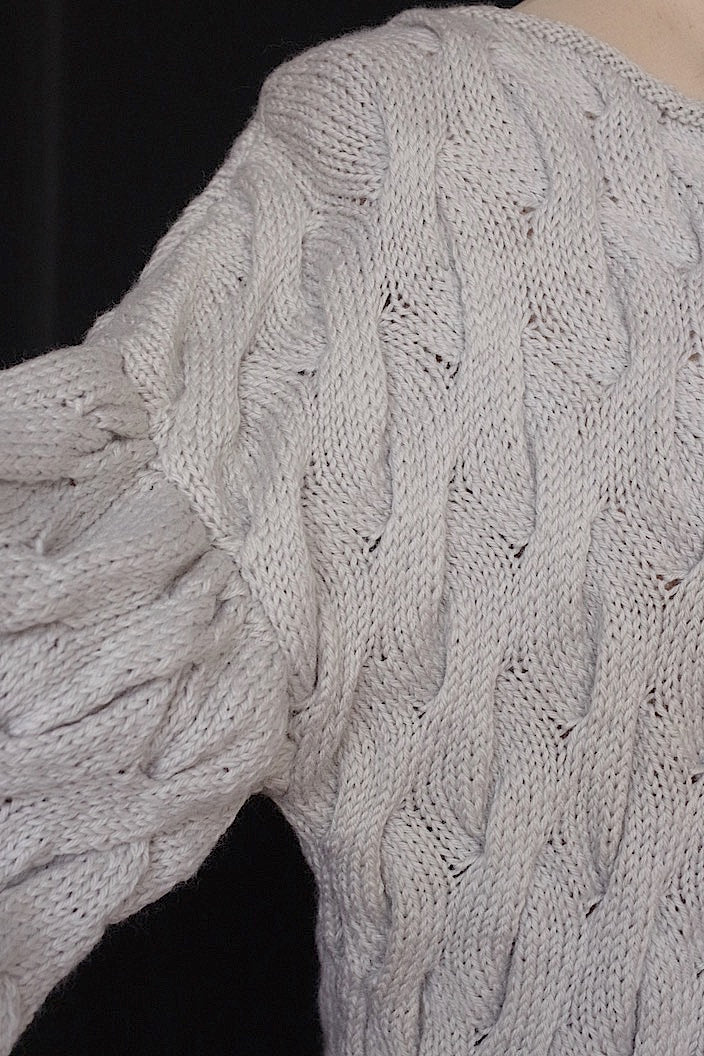 vêtement vintage vintage knit oversize