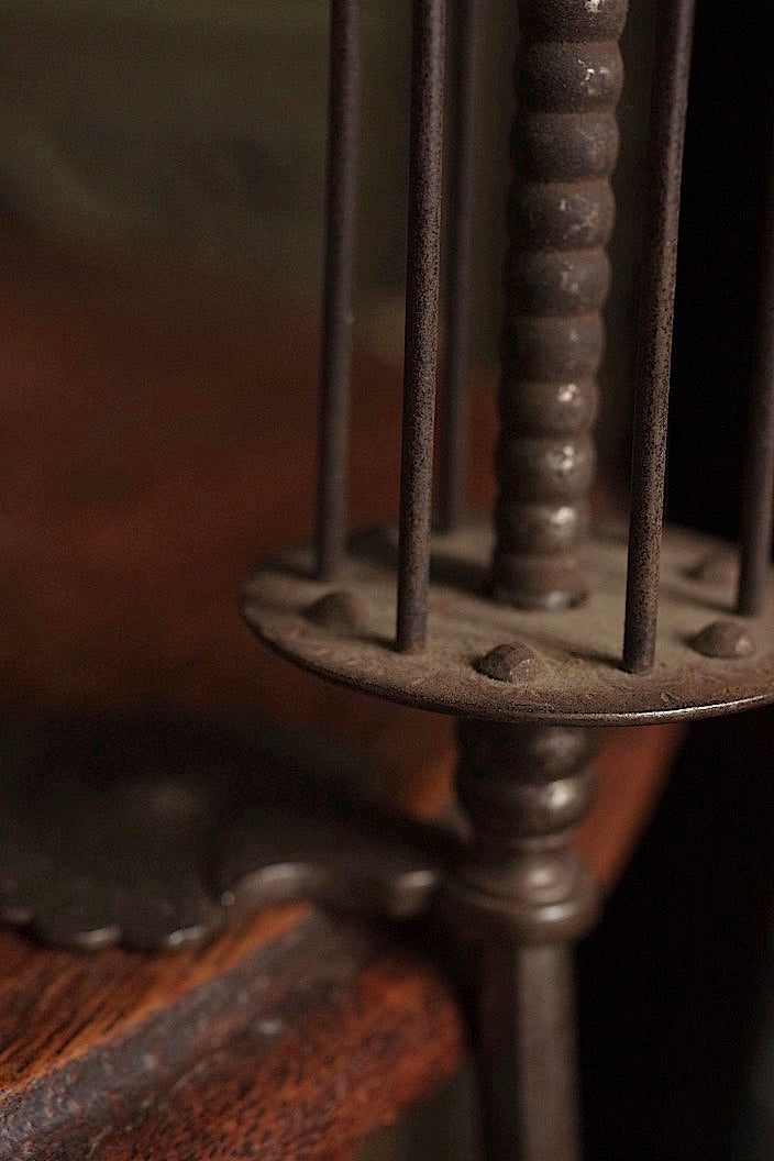 porte-bobine antique antique thread spool 