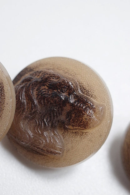 bouttons vintage  ヴィンテージ　ハンターボタンlot2 .FR a l'epoque