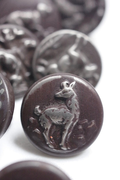 bouttons vintage  ヴィンテージ　ハンターボタンlot3 .FR a l'epoque