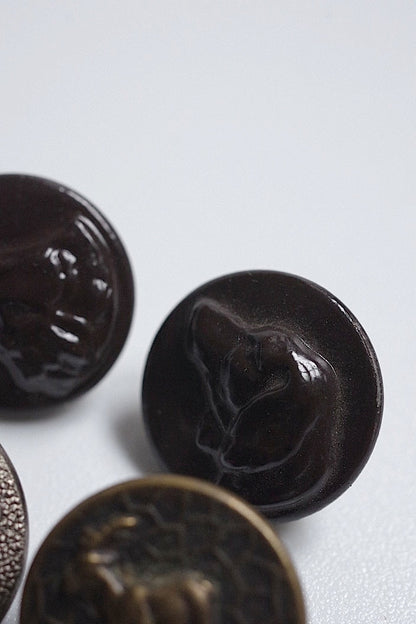 bouttons vintage  ヴィンテージ　ハンターボタンlot4 .FR a l'epoque