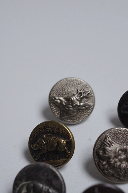 bouttons vintage  ヴィンテージ　ハンターボタンlot4 .FR a l'epoque