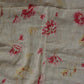 tissu antique antique fabric floral pattern 