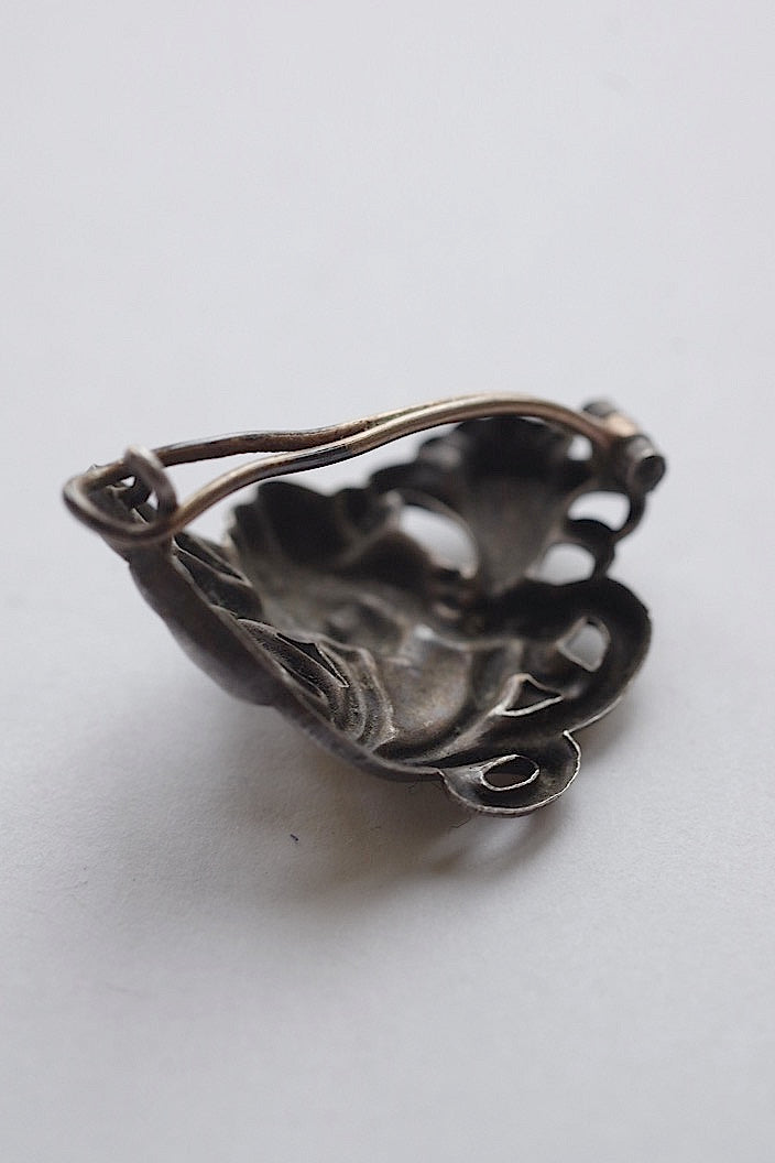 broche antique アンティークブローチ　アールヌーボー　クリップ型 .FR a l'epoque