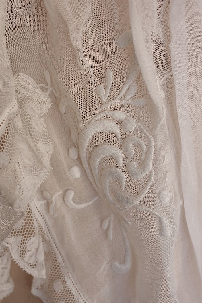 vêtement antique antique embroidery blouse haori
