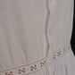vêtement antique antique embroidered lace dress