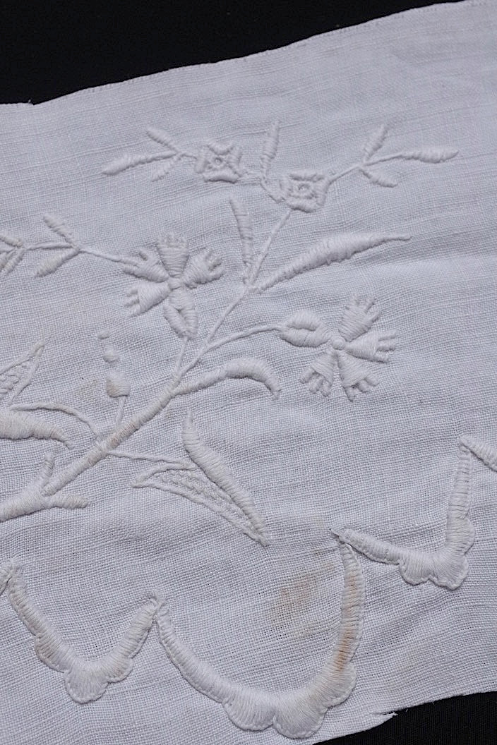 dentelle antique antique lace embroidery scallop 2 types